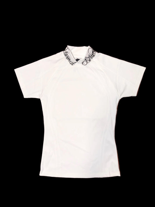 SCRIPT WOMANS TOP